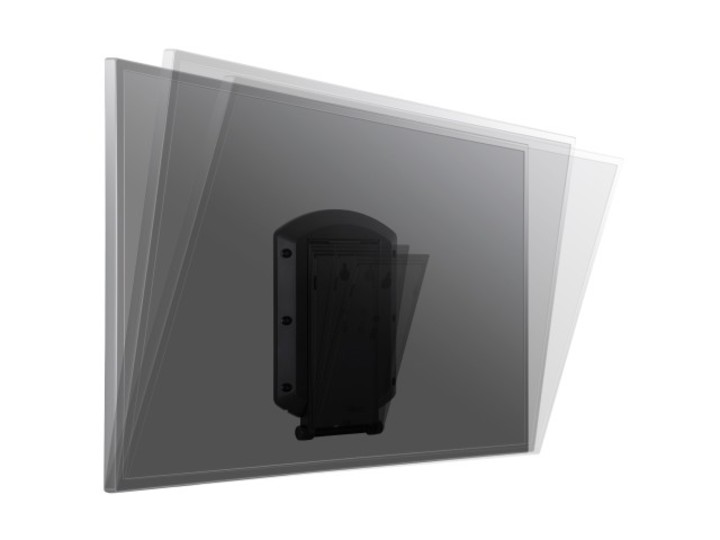 Wandhalter elektr, -52", max 22 kg, schwarz