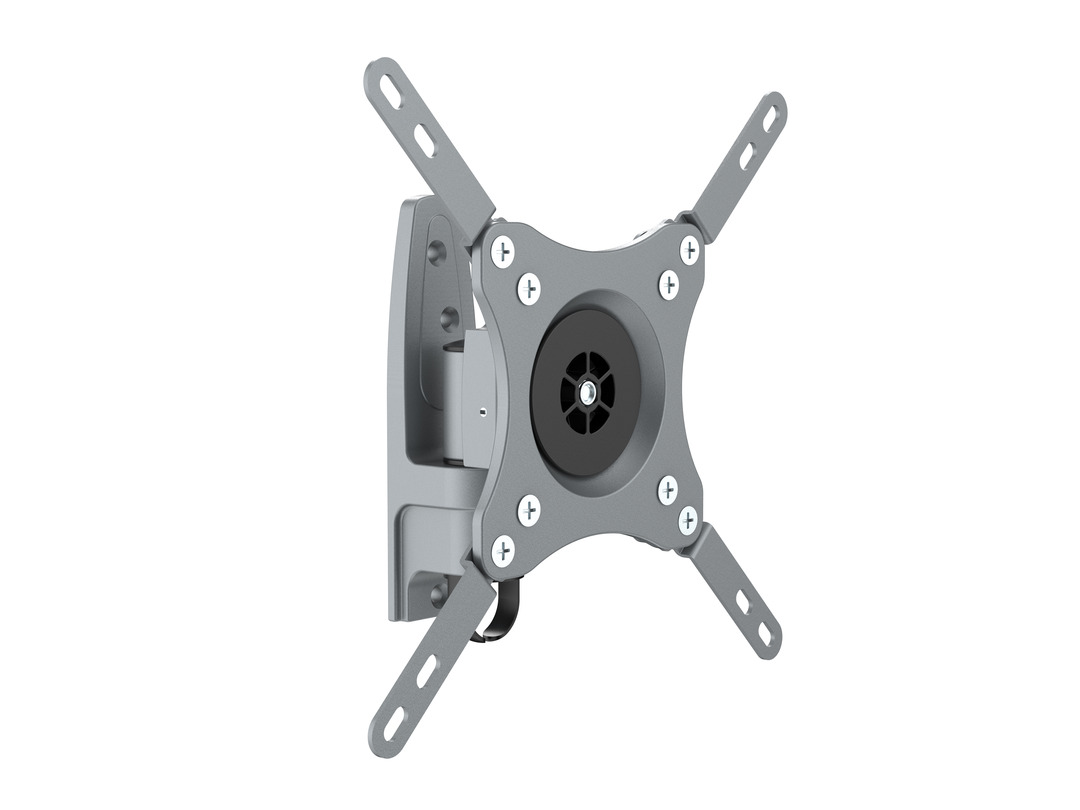 Wandhalter bis 32", Metall, silber, max 15 kg