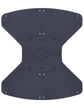 Bodenplatte für Display Floorstand, schwarz