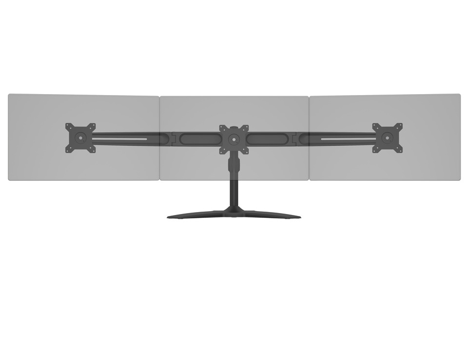 Monitorhalter bis 15 - 24" Metall, schwarz