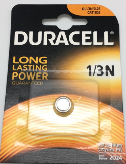 Lithium DL1/3N, 2LR76, CR11108, 3V