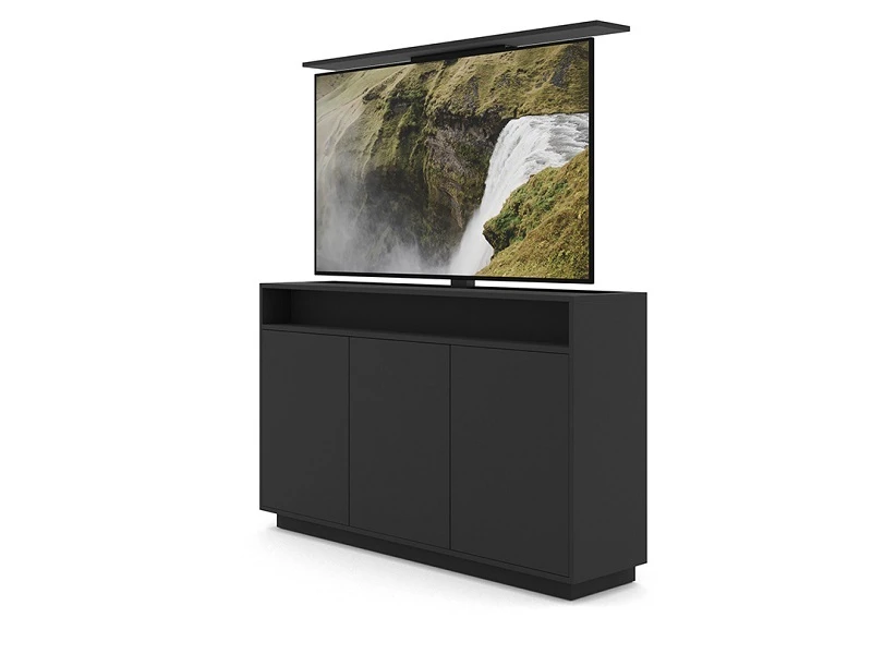 AV-TV Möbel inkl. Liftsystem, schwarz / 4714
