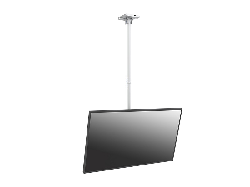 Deckenhalter 1x, 32"-65", weiss, VESA 100 x