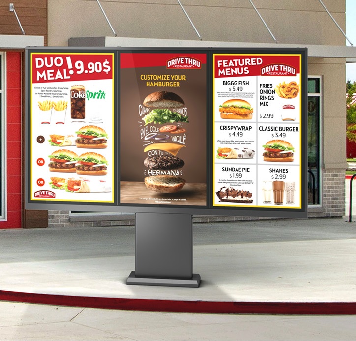 Outdoor Stele Portrait 3x46", Metall, Full Outdoor,