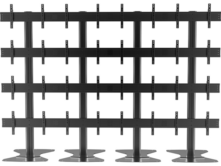 TV Multistandfuss für 16 Monitore, bis 40" - 55"