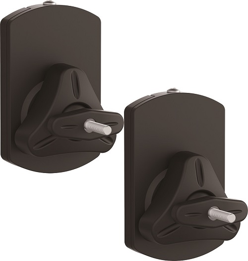 Lautsprecher Wandhalter, Paar, schwarz