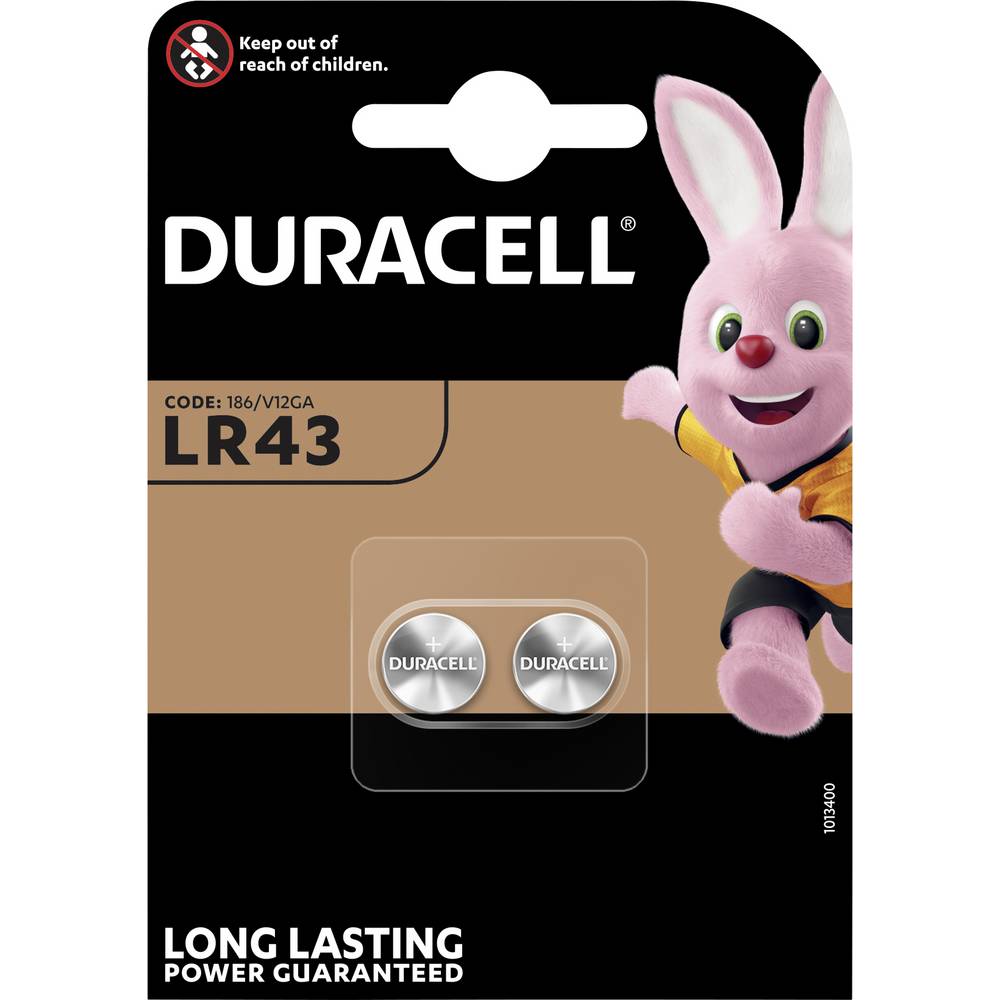 LR43, AG12, 186, V12GA, 1.5V
