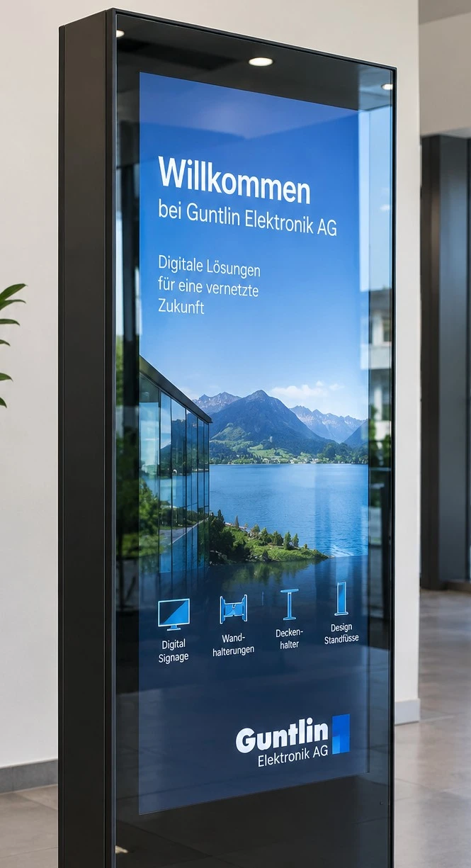 IK8 Sicherheitsglas 5mm für DSS Indoor 43"
